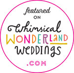 Featured on Whimsical Wonderland Weddings.com