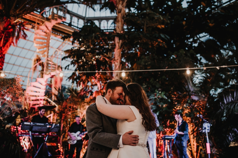 first dance at sefton palm house