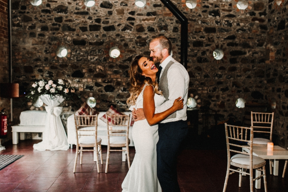 first dance in the barn at Riverdale , northern ireland