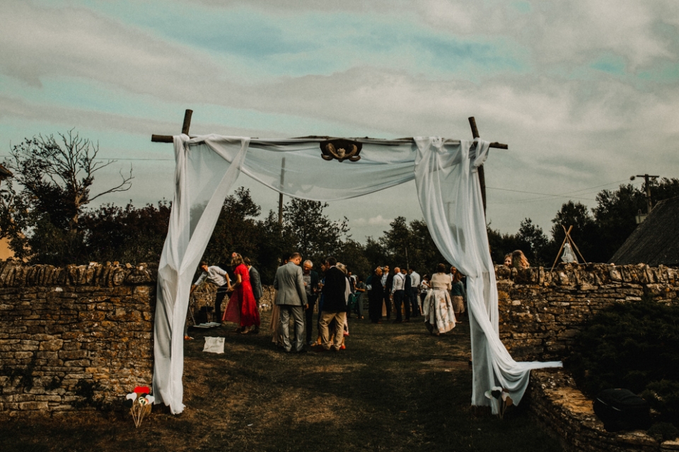 farm wedding decoration 