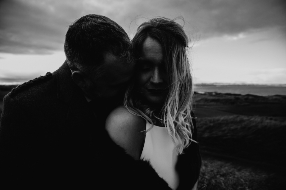 st andrews , portraits on the dunes