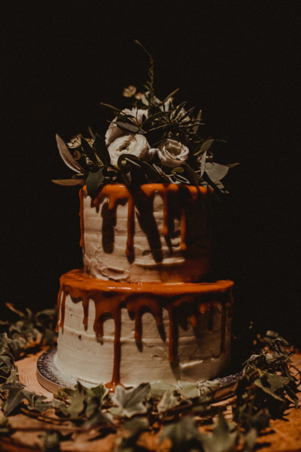 wedding cake , kinked byre