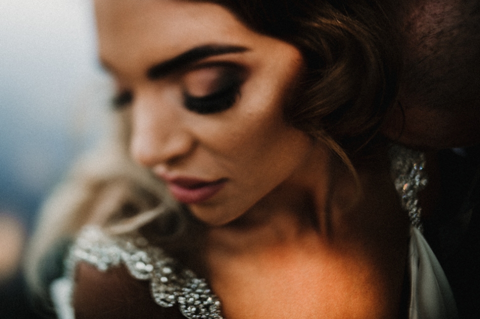 close up alternative beautiful wedding photography