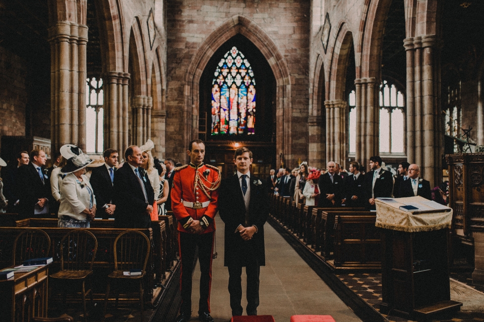 church wedding ceremony - anticipation 