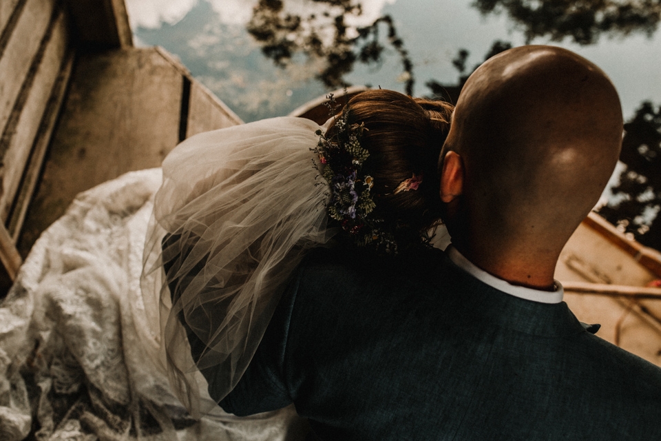 bride and groom portrait session devon wedding