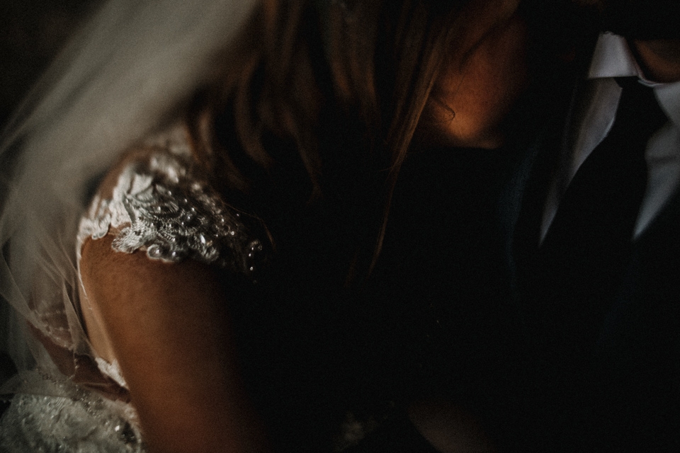 bride and groom couple portraits showing intimacy