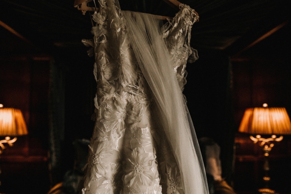 the couture wedding gown 