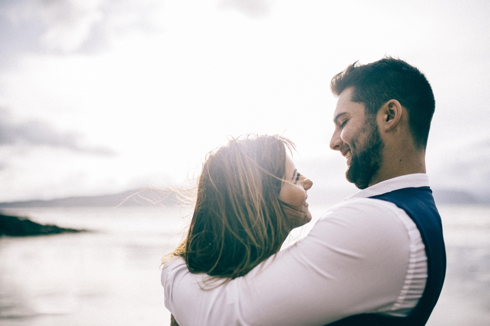 beautiful wedding couple beach destination photographer