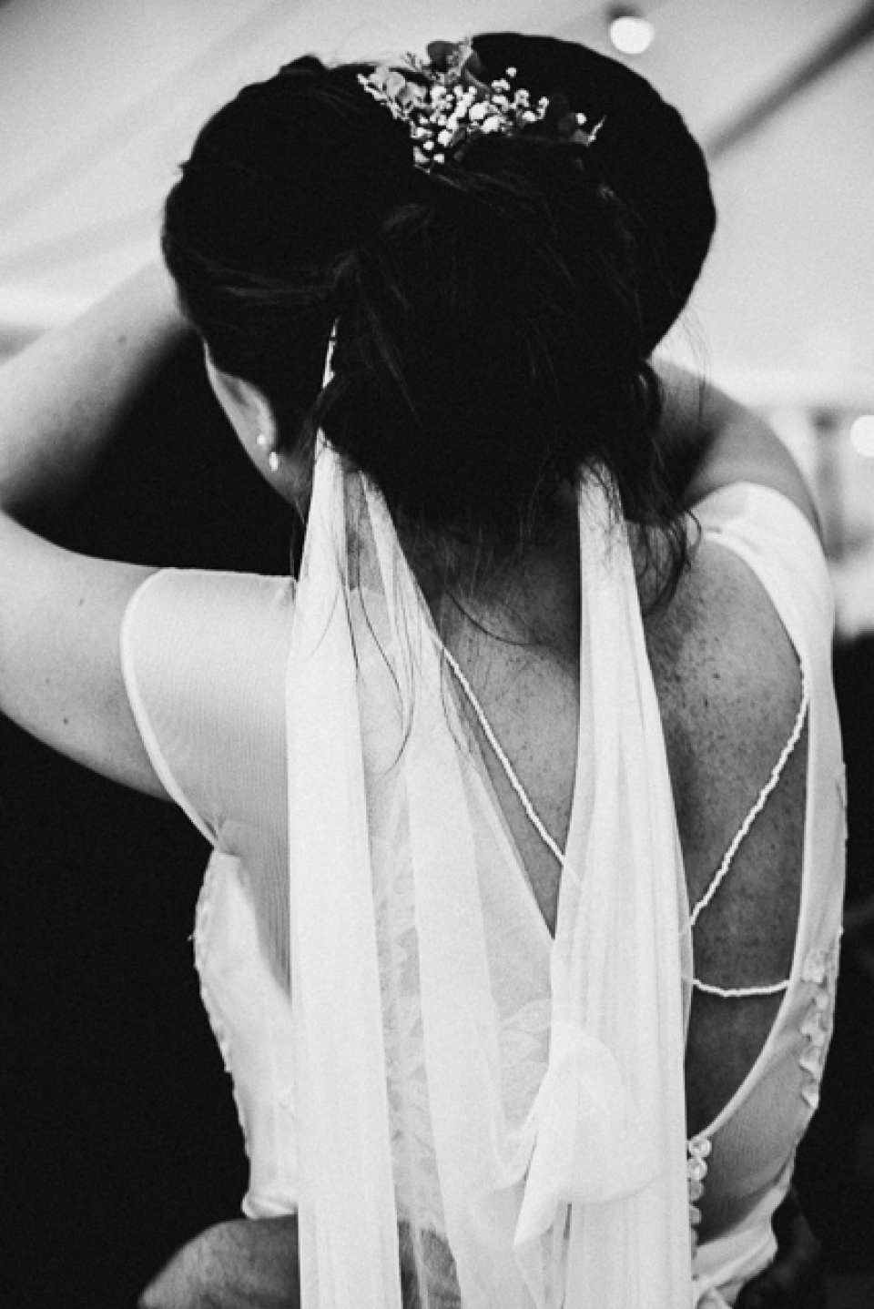 bride and groom on the dance floor