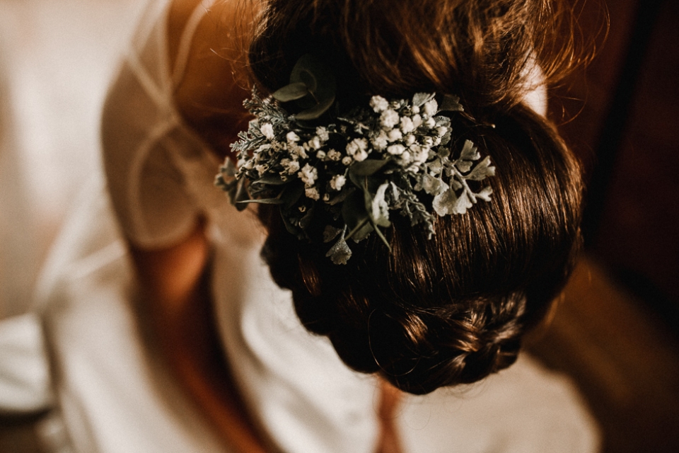 bridal preparations details