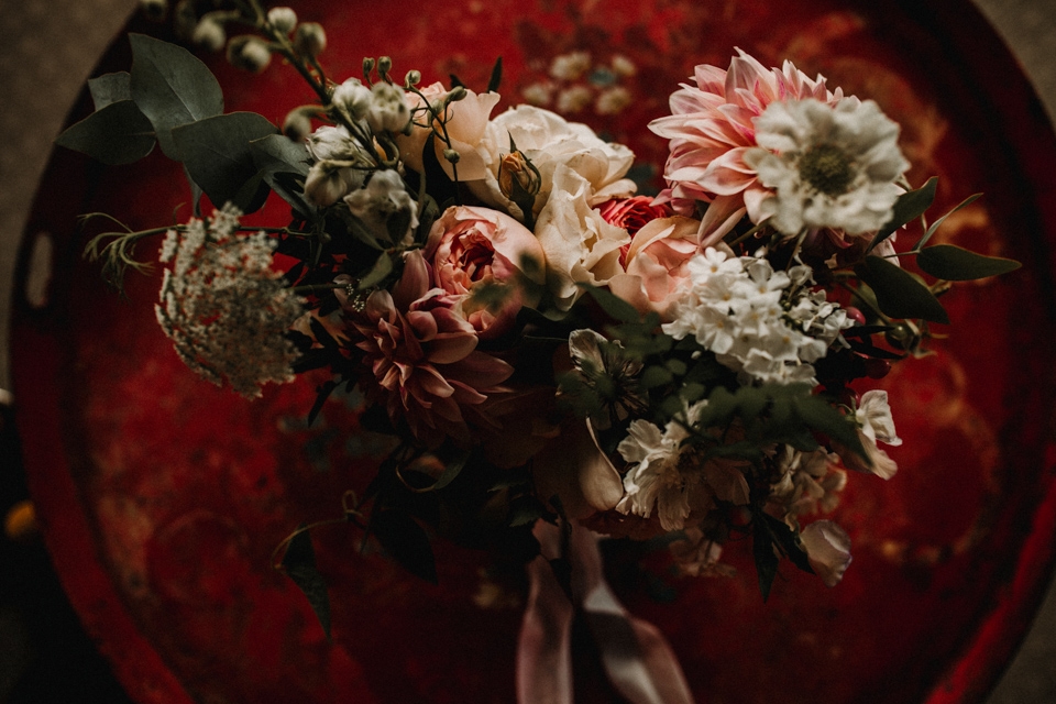 bridal bouquet , talbot hotel , yorkersgate , York wedding photography