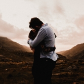 Pre wedding session - Snowdonia couple photography